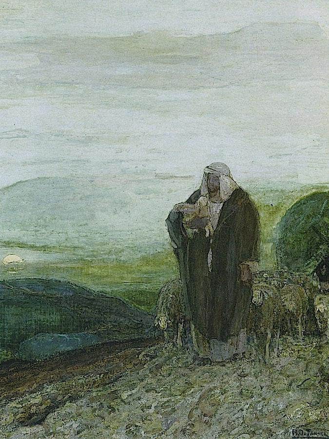 The Good Shepherd3 By Henry Ossawa Tanner Fine Art Print