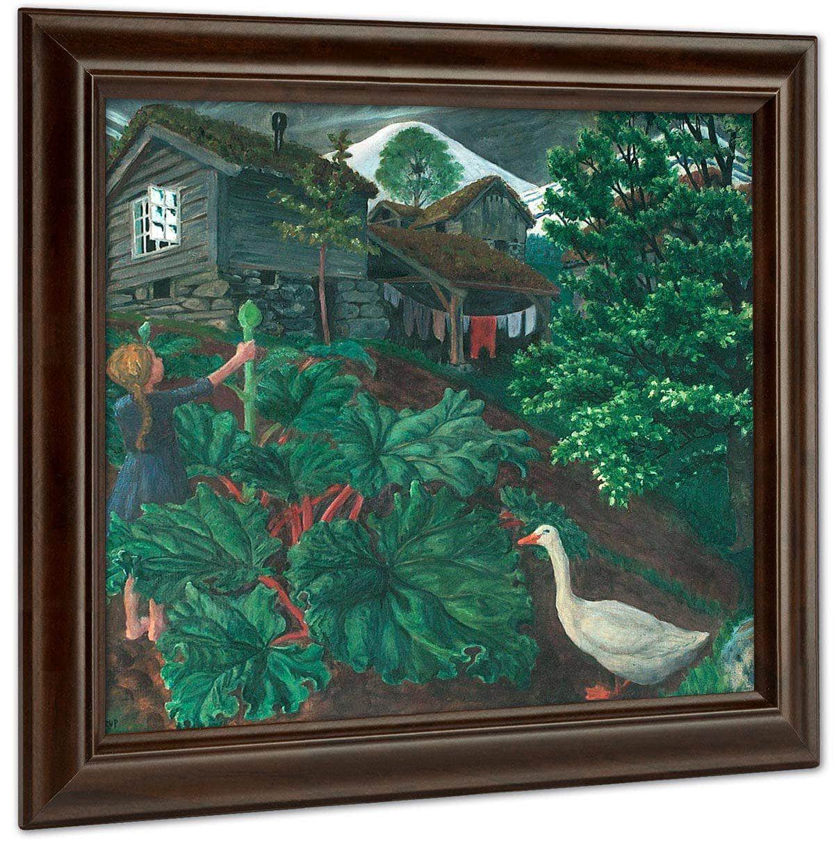 The Goose By Nicolai Astrup Fine Art Print
