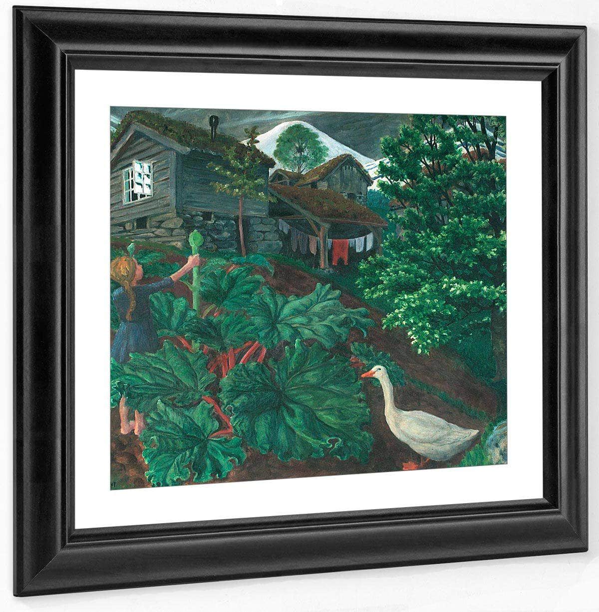 The Goose By Nicolai Astrup Fine Art Print