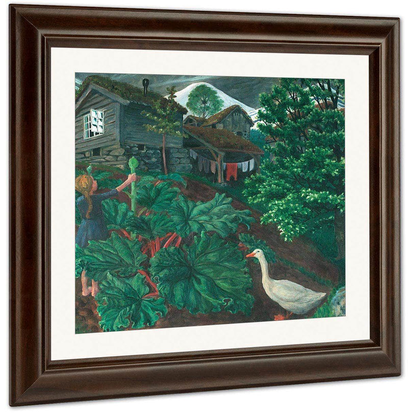 The Goose By Nicolai Astrup Fine Art Print