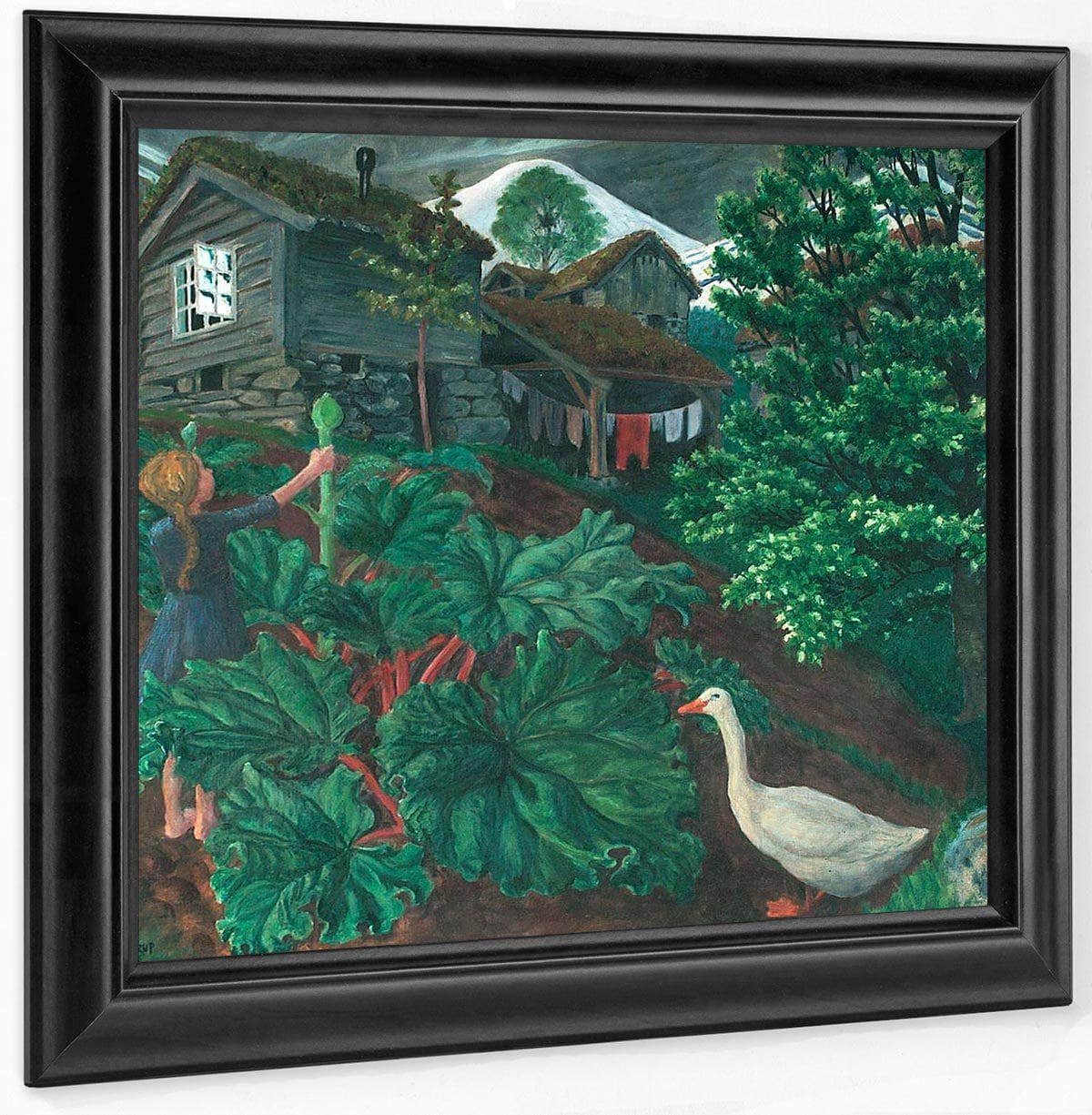 The Goose By Nicolai Astrup Fine Art Print