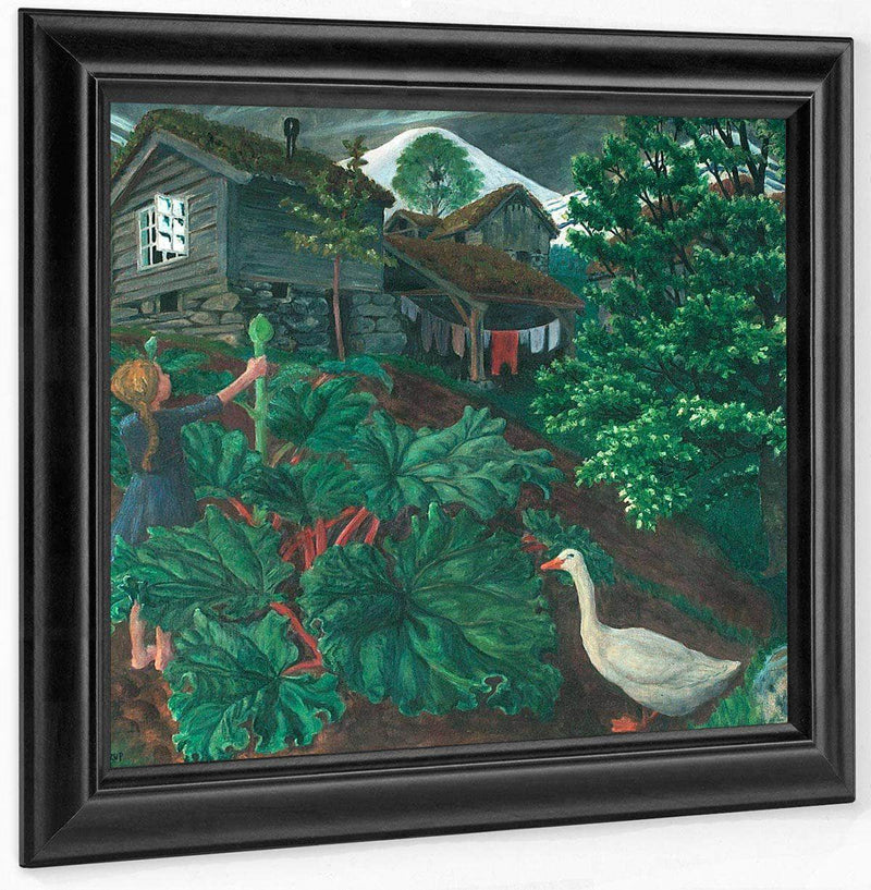The Goose By Nicolai Astrup Fine Art Print