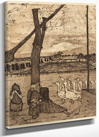 The Goose Girl By Paula Modersohn Becker Fine Art Print