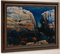 The Gorge Appledore By Childe Hassam Fine Art Print