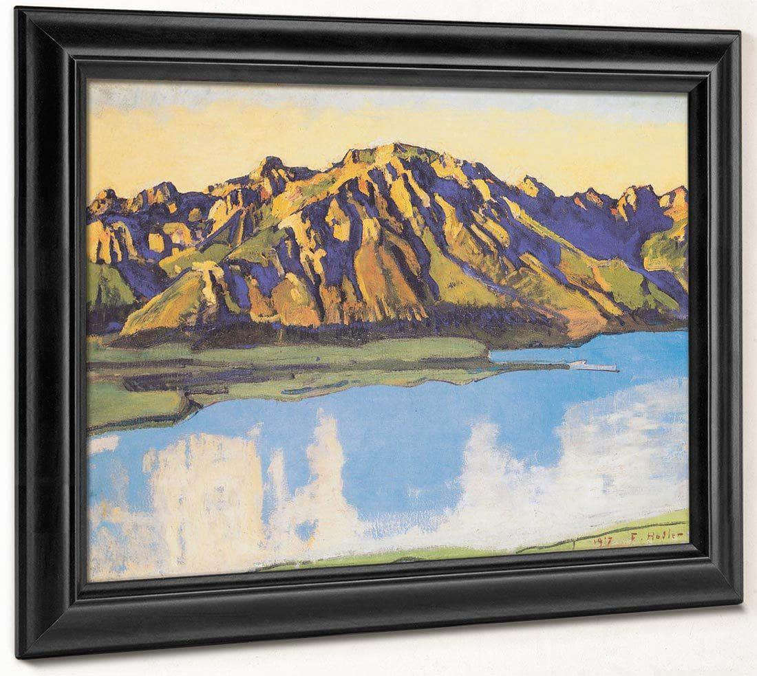 The Grammont In The Morning Sun 1917 64X90 5Cm By Ferdinand Hodler Fine Art Print