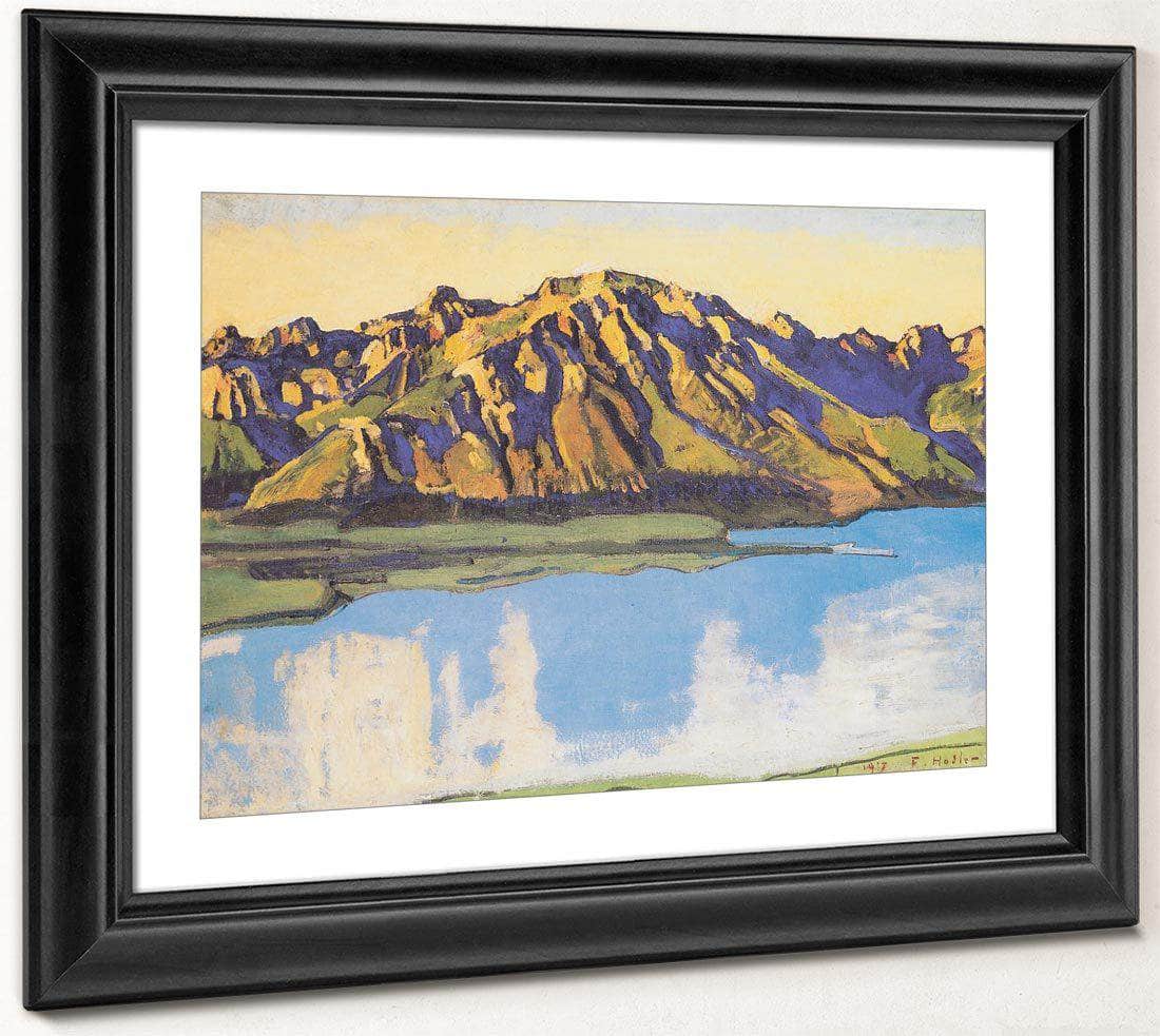 The Grammont In The Morning Sun 1917 64X90 5Cm By Ferdinand Hodler Fine Art Print
