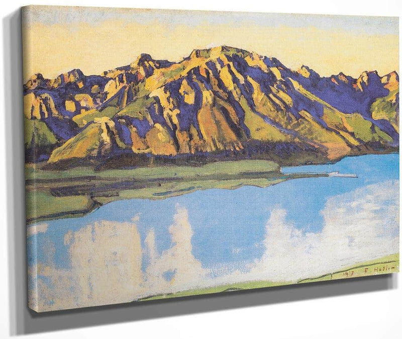 The Grammont In The Morning Sun 1917 64X90 5Cm By Ferdinand Hodler Fine Art Print