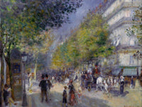 The Grand Boulevards By Pierre August Renoir Fine Art Print