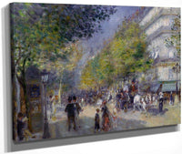 The Grand Boulevards By Pierre August Renoir Fine Art Print