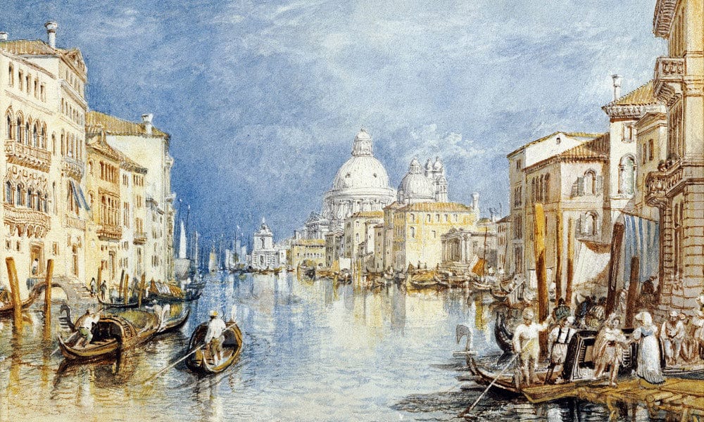 The Grand Canal Venice By Joseph Mallord William Turner Fine Art Print