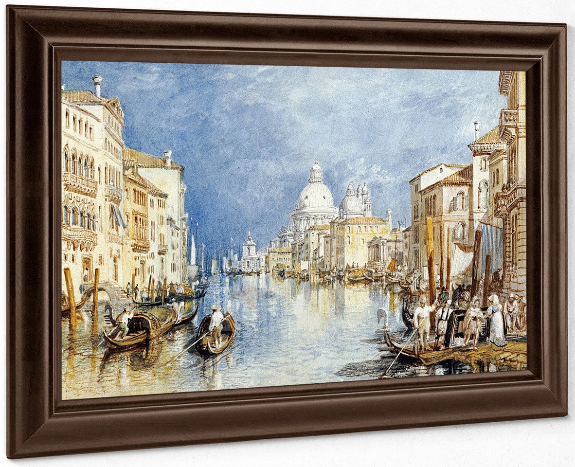The Grand Canal Venice By Joseph Mallord William Turner Fine Art Print
