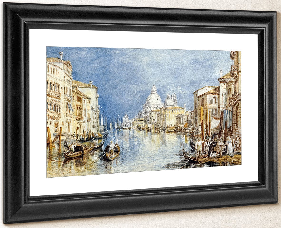 The Grand Canal Venice By Joseph Mallord William Turner Fine Art Print