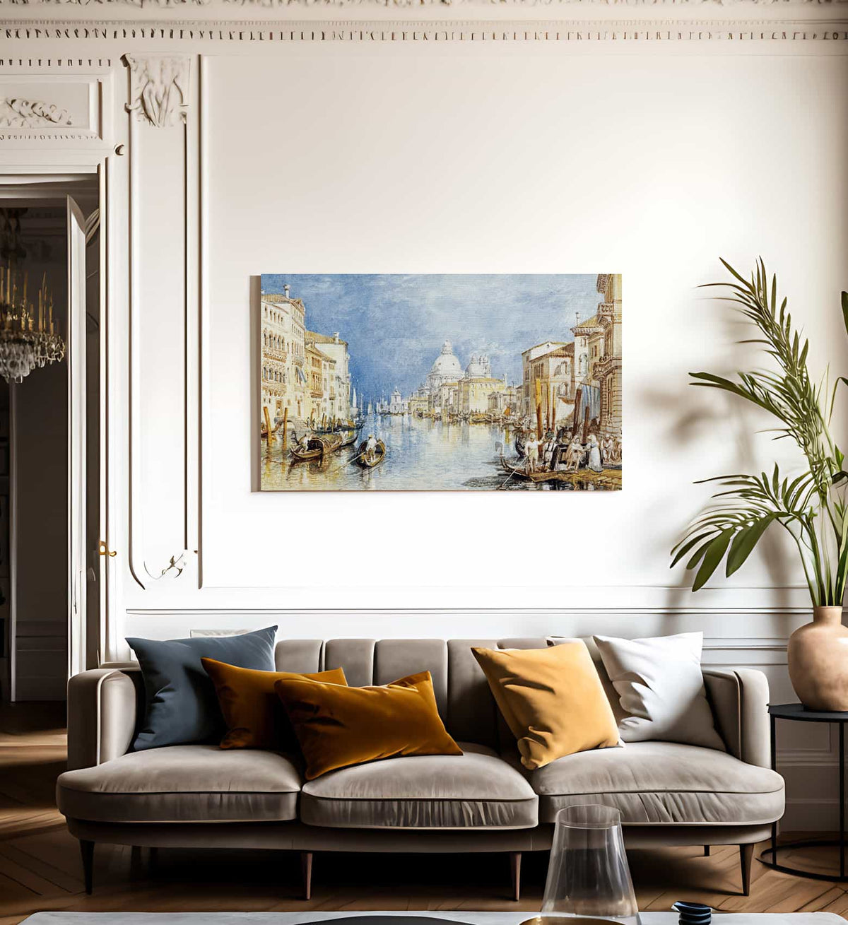 The Grand Canal Venice By Joseph Mallord William Turner Fine Art Print