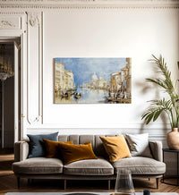 The Grand Canal Venice By Joseph Mallord William Turner Fine Art Print