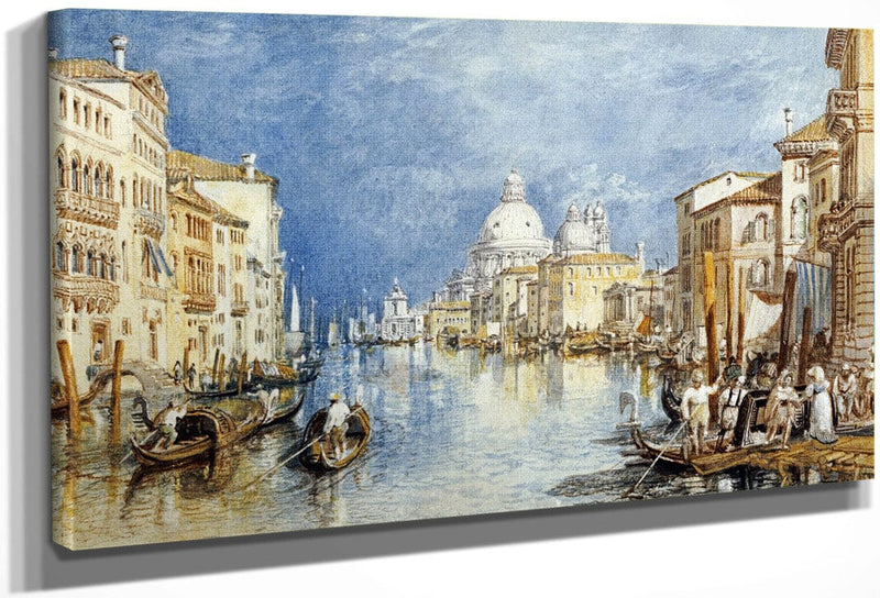 The Grand Canal Venice By Joseph Mallord William Turner Fine Art Print