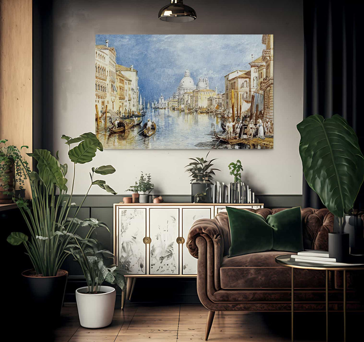 The Grand Canal Venice By Joseph Mallord William Turner Fine Art Print
