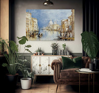 The Grand Canal Venice By Joseph Mallord William Turner Fine Art Print