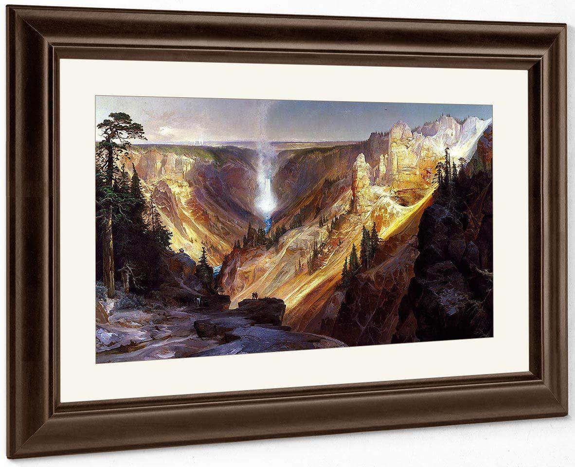 The Grand Canyon Of The Yellowstone 2 By Thomas Moran Fine Art Print