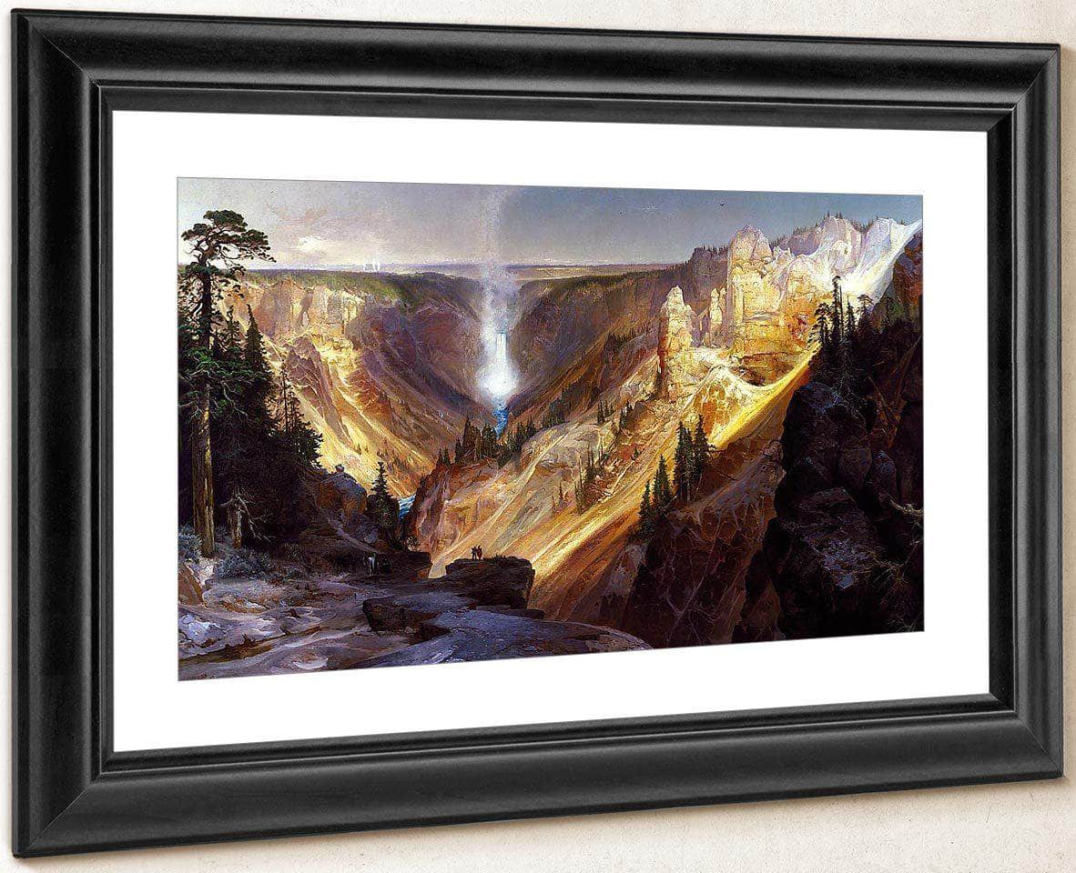 The Grand Canyon Of The Yellowstone 2 By Thomas Moran Fine Art Print