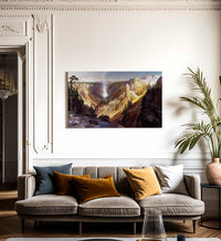 The Grand Canyon Of The Yellowstone 2 By Thomas Moran Fine Art Print