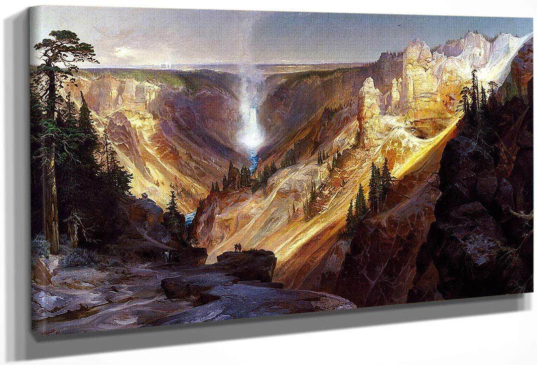 The Grand Canyon Of The Yellowstone 2 By Thomas Moran Fine Art Print