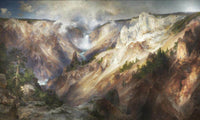 The Grand Canyon Of The Yellowstone By Thomas Moran Fine Art Print