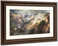 The Grand Canyon Of The Yellowstone By Thomas Moran Fine Art Print