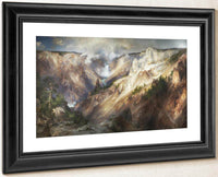 The Grand Canyon Of The Yellowstone By Thomas Moran Fine Art Print