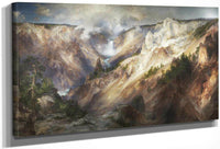 The Grand Canyon Of The Yellowstone By Thomas Moran Fine Art Print