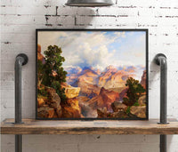 The Grand Canyon Painting Thomas Moran Canvas Art Fine Art Print