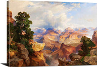 The Grand Canyon Painting Thomas Moran Canvas Art Fine Art Print