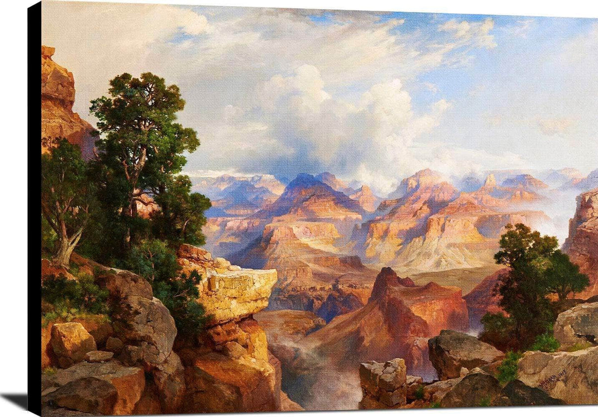 The Grand Canyon Painting Thomas Moran Canvas Art Fine Art Print