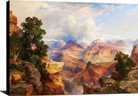 The Grand Canyon Painting Thomas Moran Canvas Art Fine Art Print