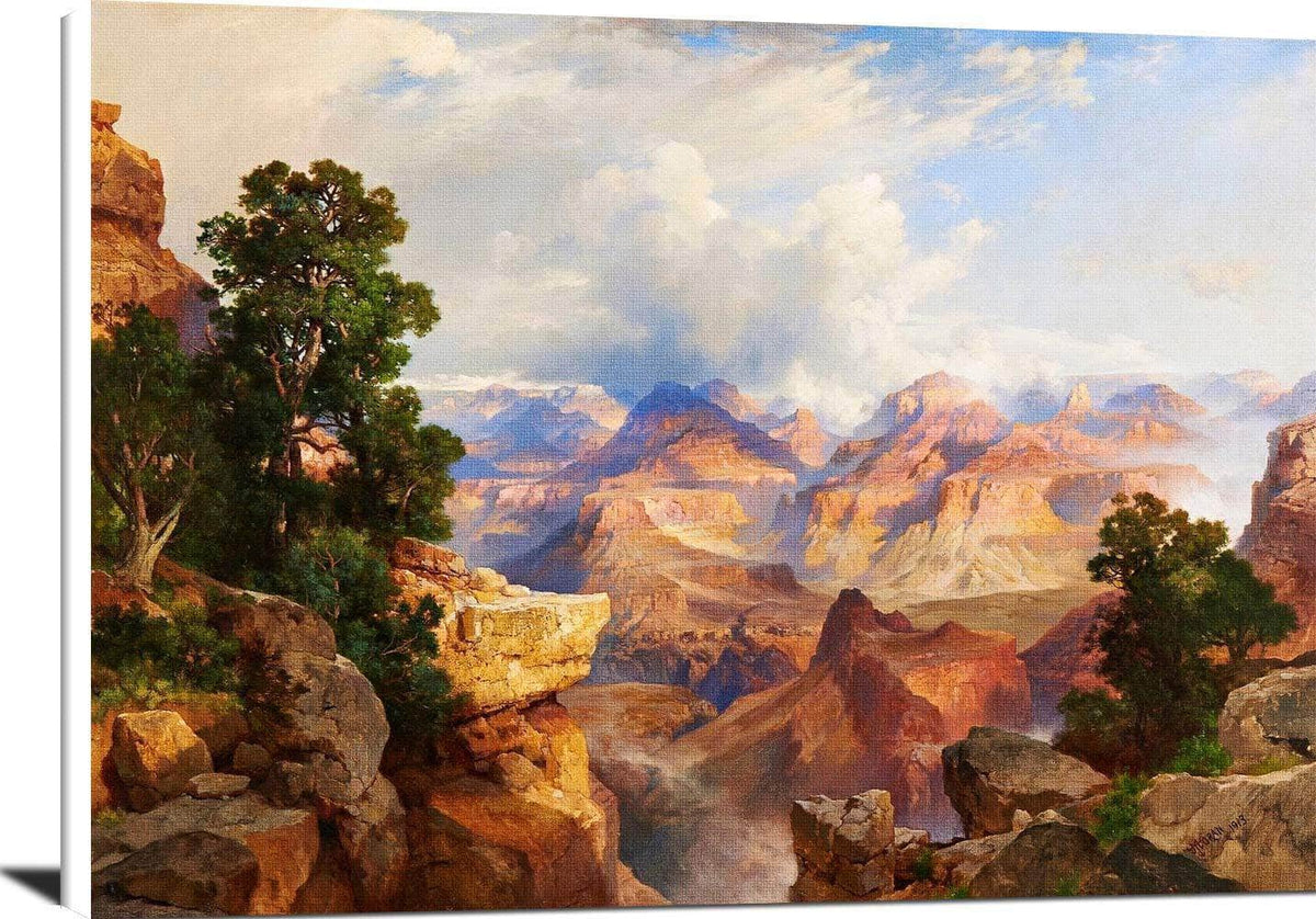 The Grand Canyon Painting Thomas Moran Canvas Art Fine Art Print