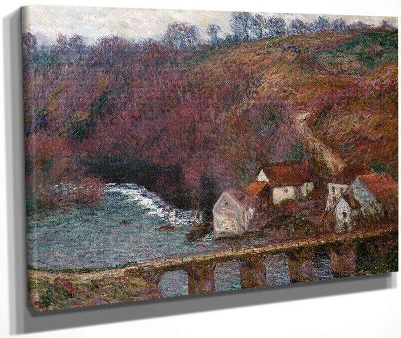 The Grand Creuse At Pont De Vervy By Monet Claude Fine Art Print