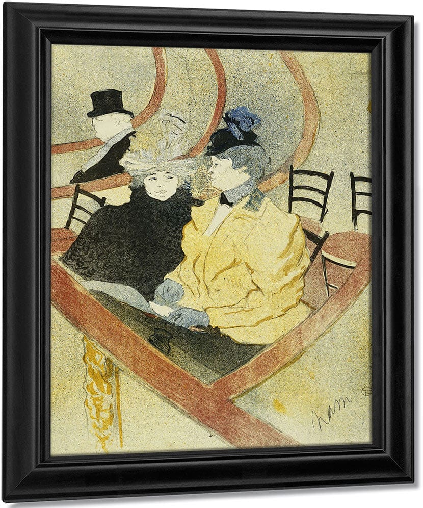 The Grand Lodge By Henri Marie Raymond De Toulouse Lautrec Monfa Fine Art Print