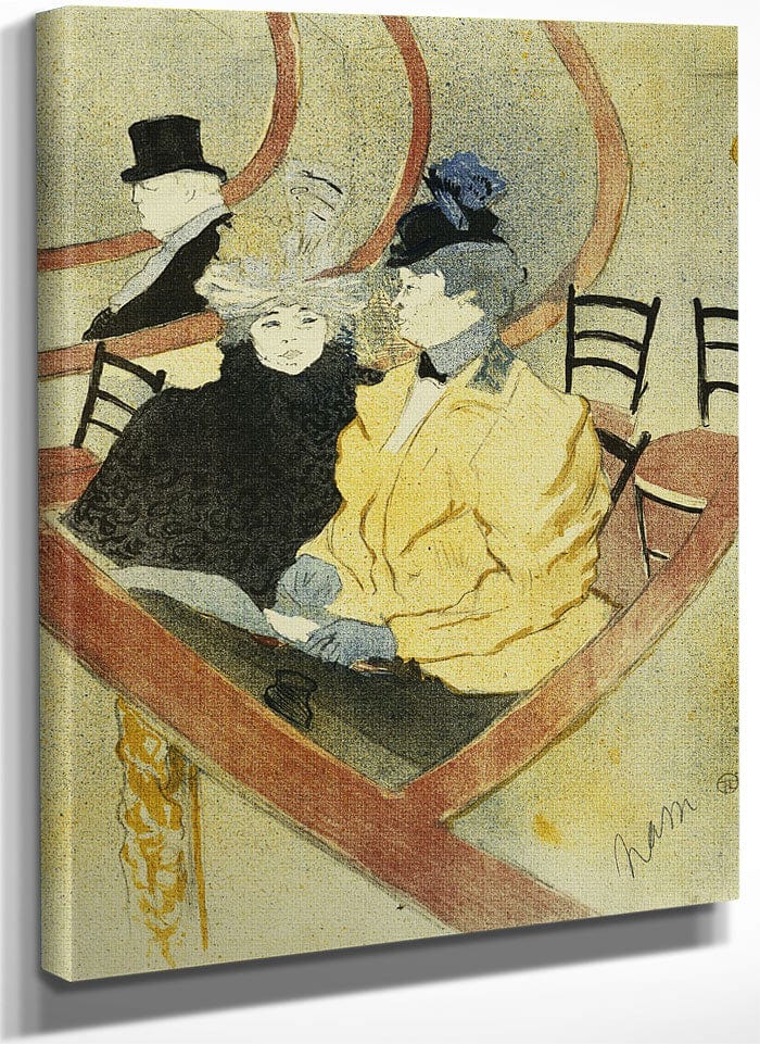 The Grand Lodge By Henri Marie Raymond De Toulouse Lautrec Monfa Fine Art Print