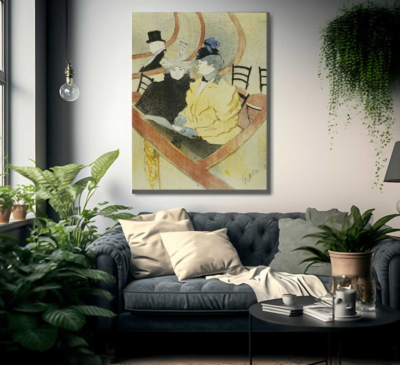 The Grand Lodge By Henri Marie Raymond De Toulouse Lautrec Monfa Fine Art Print