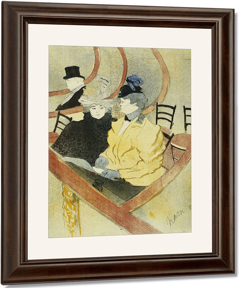 The Grand Lodge By Henri Marie Raymond De Toulouse Lautrec Monfa Fine Art Print