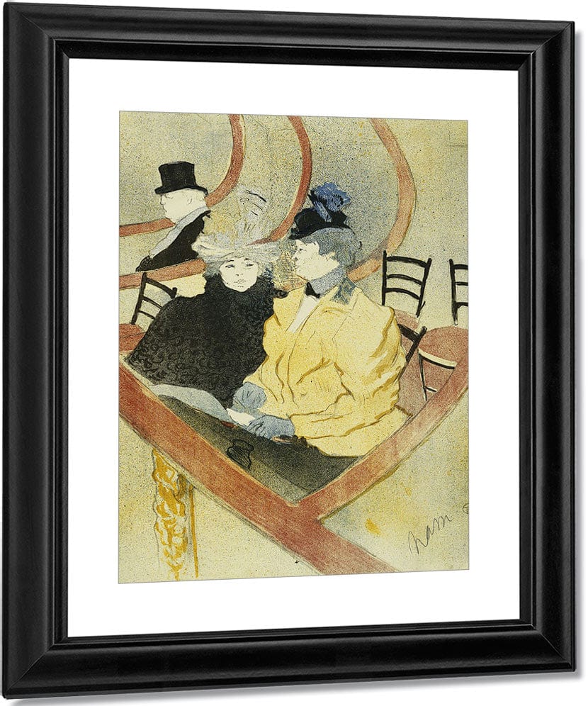 The Grand Lodge By Henri Marie Raymond De Toulouse Lautrec Monfa Fine Art Print