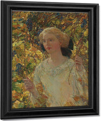 The Grapevine By Childe Hassam Fine Art Print