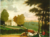 The Grave Of William Penn 1848 By Edward Hicks Fine Art Print