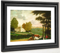 The Grave Of William Penn 1848 By Edward Hicks Fine Art Print