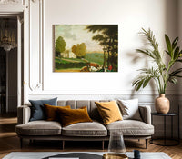 The Grave Of William Penn 1848 By Edward Hicks Fine Art Print