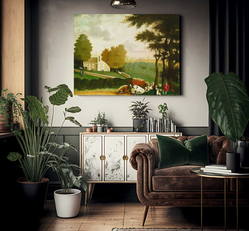 The Grave Of William Penn 1848 By Edward Hicks Fine Art Print