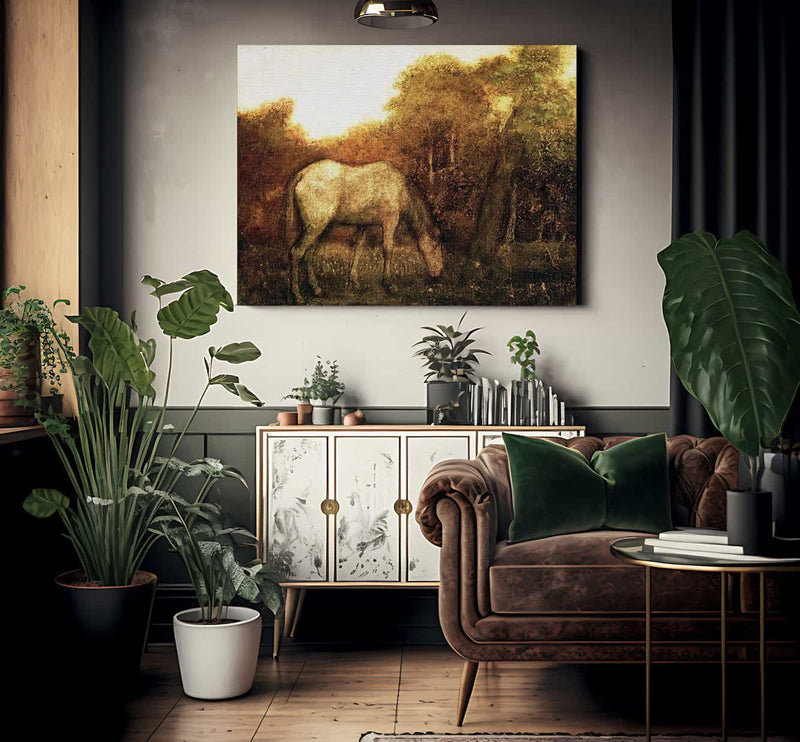 The Grazing Horse By Albert Pinkham Ryder Fine Art Print