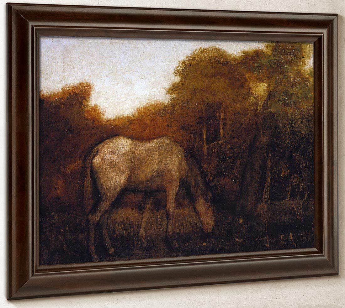 The Grazing Horse By  Ryder, Albert Pinkham Fine Art Print