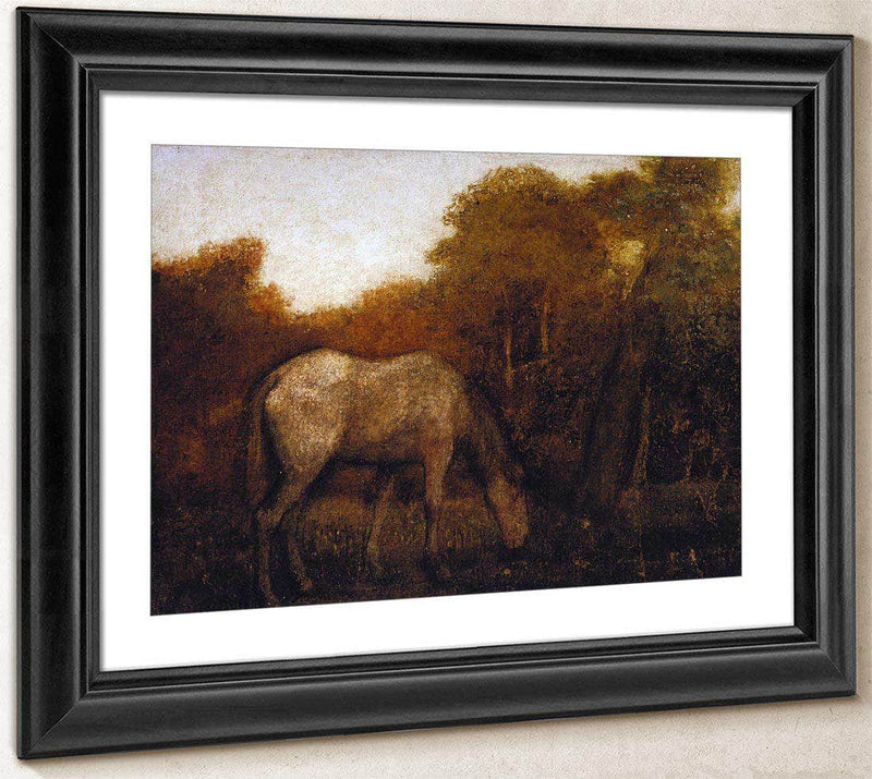 The Grazing Horse By  Ryder, Albert Pinkham Fine Art Print