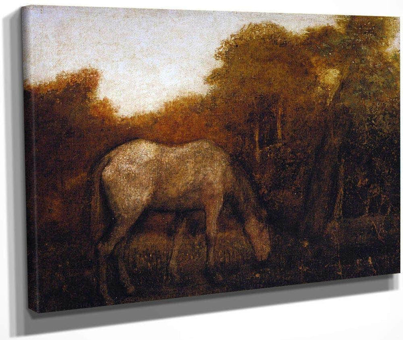 The Grazing Horse By  Ryder, Albert Pinkham Fine Art Print