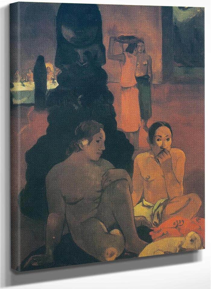 The Great Buddha By Paul Gauguin Fine Art Print